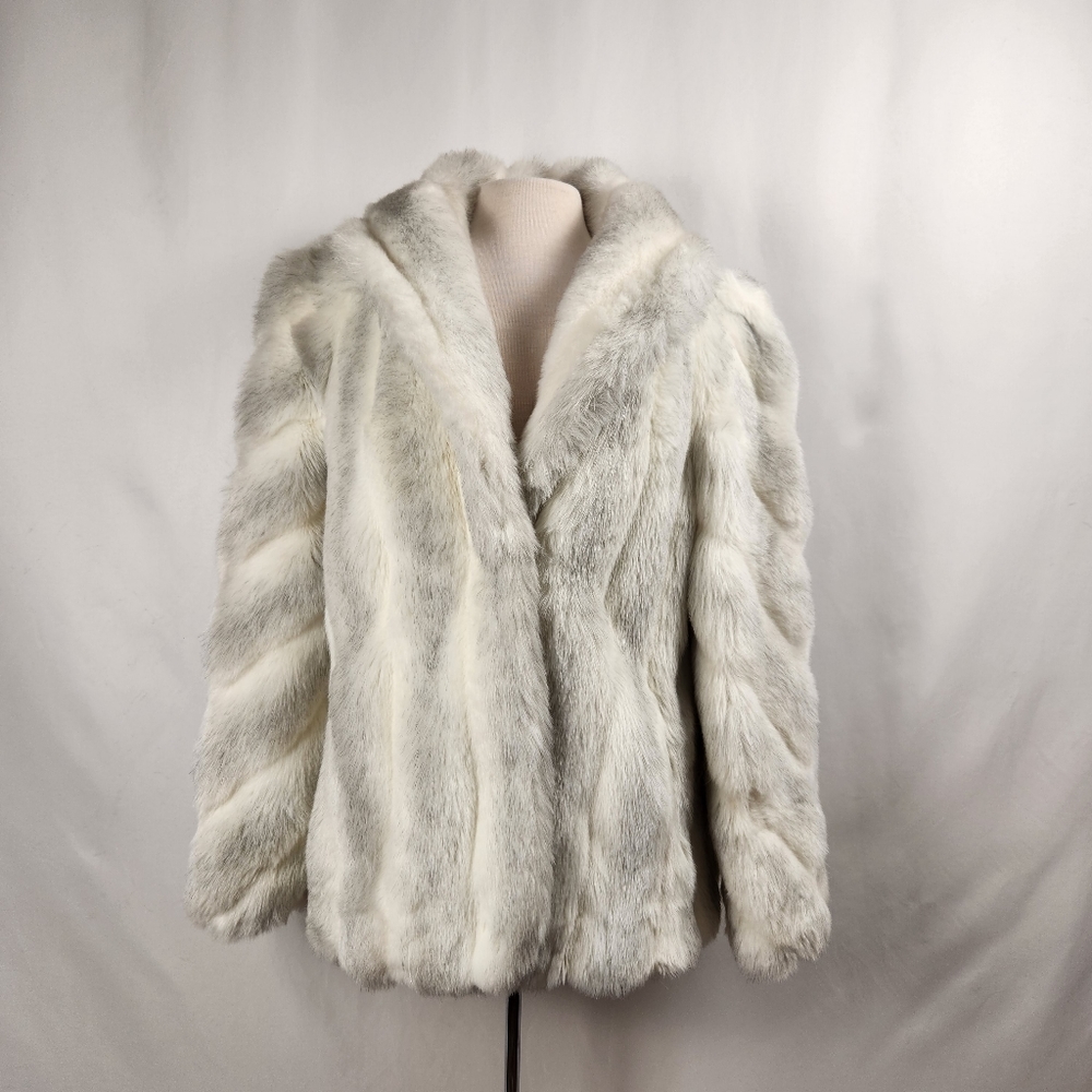 SOLD Vintage Jordache Faux Fur Coat